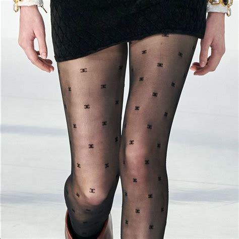 hosiery chanel|Chanel stocking.